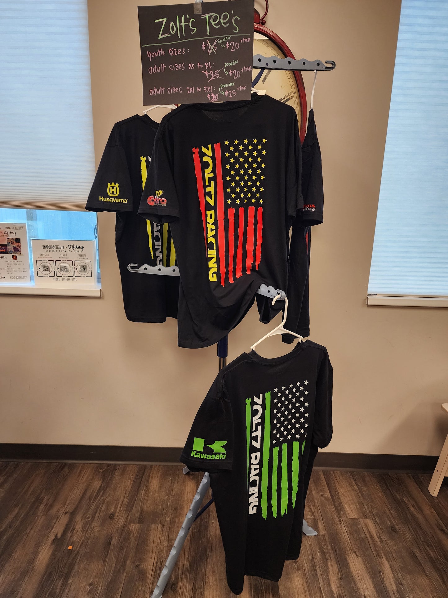Zoltz Racing Tee (Youth and Adult)
